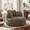 Camel, variant on Eyisean 53.5" Oversized Round Chaise Lounge Chair Indoor, Comfy Corduroy Upholstered Boneless Couch with Pillow, No Assembly Required, Deep Seat Lounge Floor Sofa Chair for Living Room, Apartment
