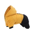 thumbnail image 5 of Windproof Dog Winter Coat Waterproof Dog Jacket Warm Dog Vest Cold Weather Pet Apparel with 2 Layers Fleece Lined, 5 of 8