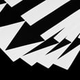 thumbnail image 4 of Uxcell 8x2" Flecha Etiqueta PVC Señal Direccional Adhesivo Desmontable Calcomanía de Piso Negra 6Set / 18Piezas, 4 of 6