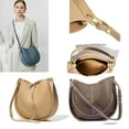 thumbnail image 2 of Women’s Leather Saddle Bag Shoulder & Crossbody Handbag, 2 of 2