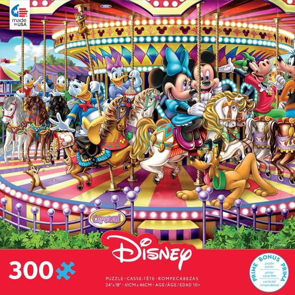 Ceaco - Disney - Mickey Moe Caroel - 300 Piece Oversized Jigsaw Puzzle