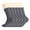 Anthracite Gray, variant on Cotton Crew Socks for Women Orange 6 Pairs Size 9-11
