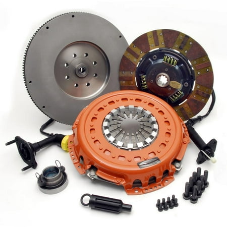 Flywheel Friction Plate - Centerforce Dual Friction Clutch Pressure Plate, Disc, and Flywheel - DF143253