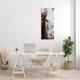 thumbnail image 2 of Stupell Industries Closeup Spotted Cow Cattle Detailed Farm Photography Canvas Wall Art, 17 x 40, Design by White Ladder, 2 of 5