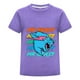 thumbnail image 1 of Ropa Infantil MrBeast Camiseta Niño Niña Verano Algodón Playera Casual Pantera Azul Moda Fan Regalo Estampado Juvenil Fresca, 1 of 4