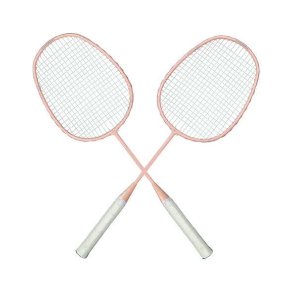 Professional Badminton Racket Set, Anti Skid Handle Reasonable Beat Face Sports Badminton Racket for Playground