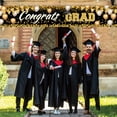 thumbnail image 5 of RKSTN Graduation Banner Graduation Season Festive Atmospheres Decoration Happy Graduation Bachelor Hat Graduation Certificate Garden Party, 5 of 5