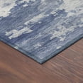 thumbnail image 3 of Addison Rugs Chantille Indoor/Outdoor Transitional Abstract Navy Machine Washable Round Rug, 8' x 8', 3 of 8