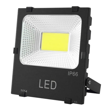 

LED Flood light 50watts White Input power 85~265VAC Black case IP65