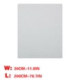 thumbnail image 2 of YiBai Electrostatic Frosted Glass Sticker Translucent Opaque Bathroom Bathroom Bedroom Leakproof Private Window Sticker Glass Sticker Film, Gray, 2 of 2