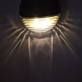 thumbnail image 3 of Luces solares de pared para iluminación de cubierta - Paquete de 4 luces cálidas para marcador de camino de paso de muelle solar inalámbrico al aire libre para iluminación de camino de entra, 3 of 5