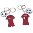 thumbnail image 1 of Yanonmyfd2026 World Cup Soccer Keychain - World Cup Pride Accessory, Football Fan Gift & Souvenir (2PCS),Qatar, 1 of 48