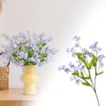 thumbnail image 2 of Artificial Forget-Me-Not Bouquet Realistic Fake Flowers for Home Wedding Centerpiece Table Decor, 2 of 9