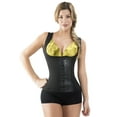 thumbnail image 2 of Neo Latex Waist Cincher Trainer Sauna Sweat Sports Vest 3 Hooks Fajas Colombianas Reductoras Chaleco 208B3 by Fiorella Shapewear, 2 of 5