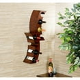 thumbnail image 3 of Southern Enterprises Avila Wall Mount Wine Rack in Rust, 3 of 5