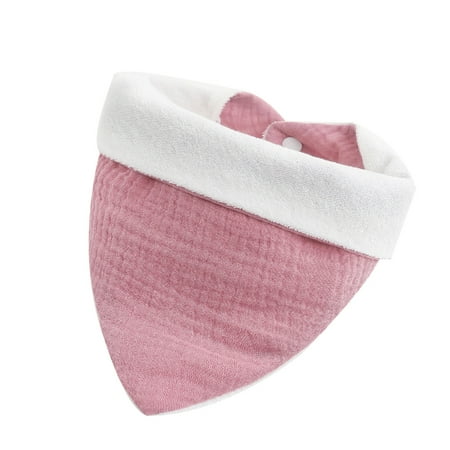 

SIEYIO Infant Drooling Bib Baby Breathable Gauze Bib Teething Bibs Saliva Burp Cloth