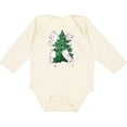 thumbnail image 3 of Inktastic Kawaii Cats Christmas Tree Boys or Girls Long Sleeve Baby Bodysuit, 3 of 5
