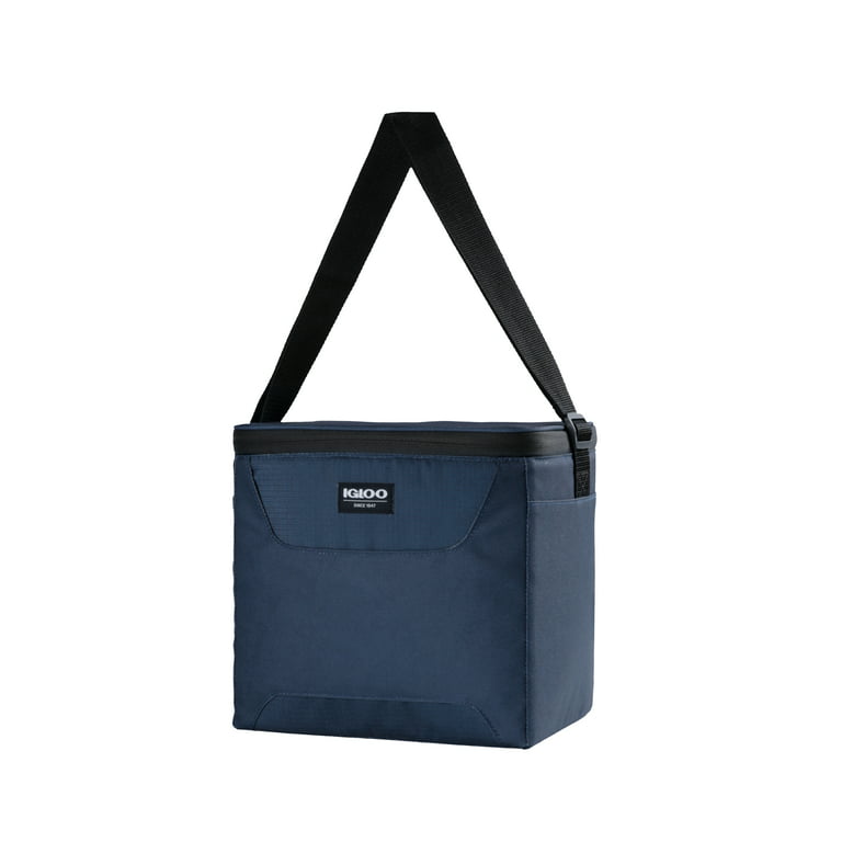 Navy Blue 12 Pack Soft Cooler Bag • Totally Waterproof Containers