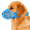 Blue, variant on Breathable Basket Dog Muzzle, Adjustable for Biting, Chewing & Scavenging