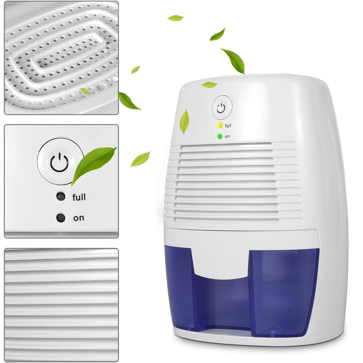 Hillnova Dehumidifiers for Home, Portable 9oz Small Dehumidifier for Bathroom Basement Room Closet RV, 1 Pack