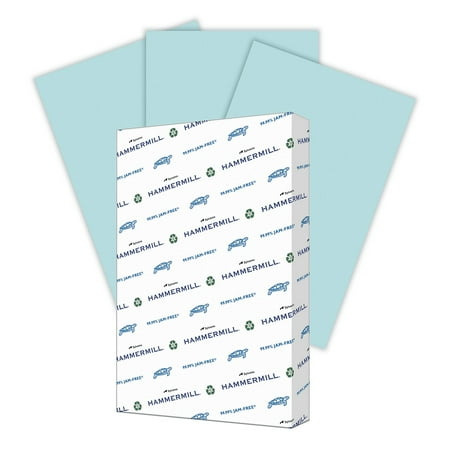 UPC: 0010199002136 | Hammermill Colors Multipurpose Paper 20 lbs 11  x 17  Blue 500/Ream (102137) 38295