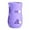 Purple, variant on Glass&Bottle Silicone Sleeve for Natural Glass Baby Bottles - Insulated Protective Cover for 8 Oz Baby Bottles