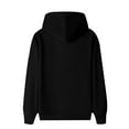 thumbnail image 3 of WJHWSX Hoodies for Women,Womens Hoodies,Easy Care,Stretch Fabric,Polyester,Green,M(US:6), 3 of 7
