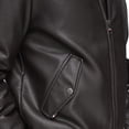 thumbnail image 3 of Chaqueta Tommy Hilfiger Smooth Lamb Touch de piel sintética marrón, 3 of 3