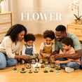 thumbnail image 4 of HZLKADAQ Eternal Flower Building Blocks with Display Dome - DIY Artificial Flower Bouquet Set, Forever Blooming Floral Model, Ideal Gift for Valentine's Day,Mother's Day,Birthday, 4 of 7