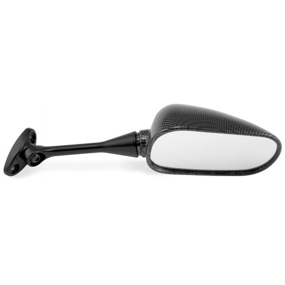 BikeMaster OE Replacement Mirror Carbon Fiber Left (600281)