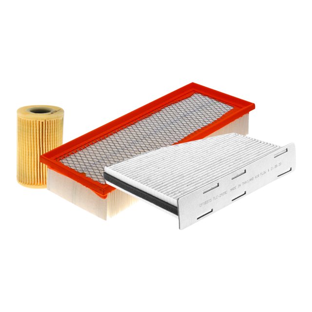 Kit De Filtro De Aire, Filtro de Aceite y Filtro de Cabina 3 PIEZAS Compatible con Volkswagen Passat L4 2.0L DE 2012 A 2014