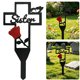 thumbnail image 3 of Placa conmemorativa de cementerio de metal con acentos de corazón, marcador de tumba de recuerdo con la inscripción "Te extraño" en letra cursiva, estaca para jardín y decoración de cementerio., 3 of 8