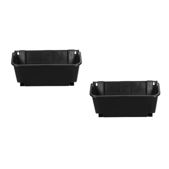 Raindrops 2pcs Vertical Wall Planter Wall Mounted Planter Holder Hanging Flower Box For Balcony Patio Fence Porch Gardening Vegetable