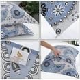 thumbnail image 6 of Unique Bargains 3-Piece Paisley Pattern Bedding Comforter Set with Pillow Sham King, 6 of 7