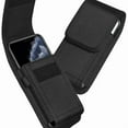thumbnail image 2 of No Belt Clip Rugged Carabiner Belt Loop Case with Belt Loop is Compatible with Samsung s25, s24, s23, s22, s21, s20 Regular size with a cover on it. Not for PLUS or Ultra phones., 2 of 7