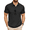 A-Black, variant on COOFANDY Men's Polo Shirts Short Sleeve Pique Jersey Golf Shirt Casual Summer Collared T-Shirts