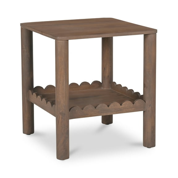 Moe's Home Collection Wiley Side Table Wood Brown
