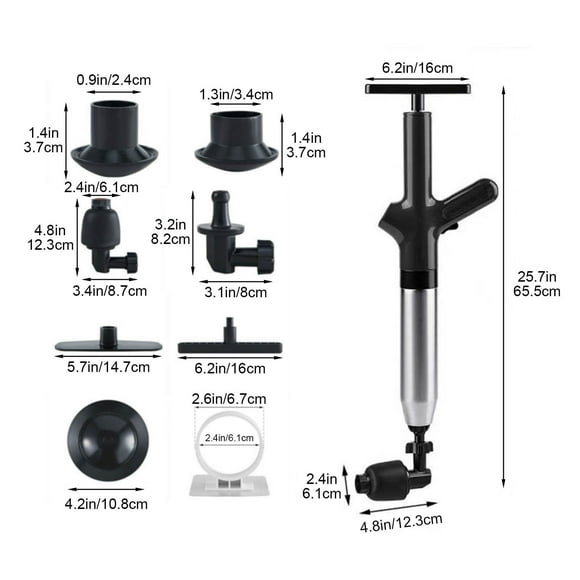 Bdday High-pressure Toilet Uncloggers Toilet Unclogger High-pressure Toilet Uncloggers Toilet Unclogger