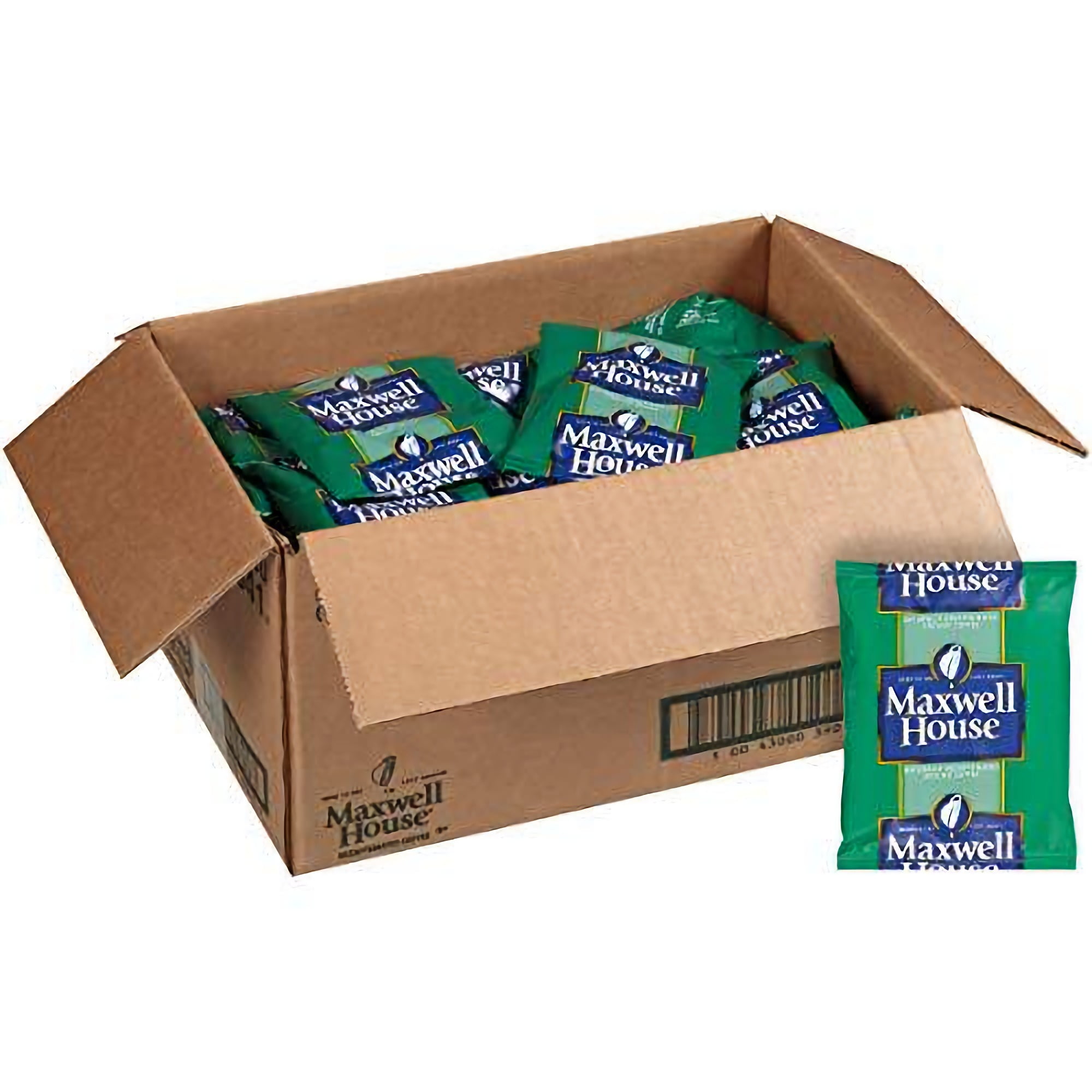 Maxwell House Decaf Medium Roast Ground Coffee (1.5 oz Packets, Pack of 42)
