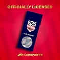 thumbnail image 5 of Icon Sports US Soccer Federation Licensed Soccer Track Jacket - Unisex Adult - Sport Block - Navy X-Large, 5 of 5