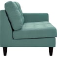 thumbnail image 6 of Sectional Sofa Couch, Light Blue, Fabric, Living Kitchen Cafe Bistro Hospitality Restaurant, Modern Contemporary HB33153, 6 of 8