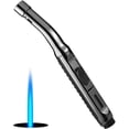 thumbnail image 1 of Candle Lighter,Refillable Long Jet Lighters with Visible Window, Windproof Gas Lighter Adjustable Jet Flame, 1 of 4