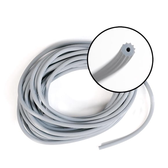 Pantalla Spline Phifer Wire de 0,125 pulgadas Profundidad x 25 pies L Vinilo gris