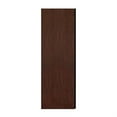thumbnail image 2 of Double End Side Panel - for 21 Inch Deep Extra Wide Designer Wood Locker - without Sloping Hood - Mahogany, 2 of 3