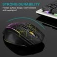 thumbnail image 4 of DEBGFS M06 Wireless Gaming Mouse  Rechargeable Computer Mouse Mice with Rainbow Backlit Lights  3 DPI Levels  6 Silent Buttons  USB 2.4GHz Optical Mice for PC Gamer Laptop Desktop Chromeb,m30, 4 of 9