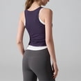 thumbnail image 6 of Fewfanhot Womens Tank Tops Casual Basic Sleeveless Round Neck Workout Fitted Tops Basic, 6 of 6