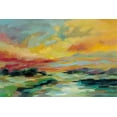 thumbnail image 2 of Vassileva, Silvia 32x23 Black Ornate Wood Framed with Double Matting Museum Art Print Titled - July Sunset, 2 of 4