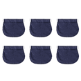 thumbnail image 1 of Likrtyny Embarazo Pantalones Con Elástico Ajustable Botón (Azul), 1 of 5