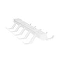 thumbnail image 3 of Spectrum Diversified 34100 White Sliding Cup Rack, 3 of 4