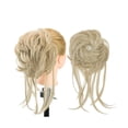 thumbnail image 1 of Chignon en Désordre Pièce Chouchou Long Extension Queue de Cheval Ondulée Postiches Chignon Bandeau, 1 of 2